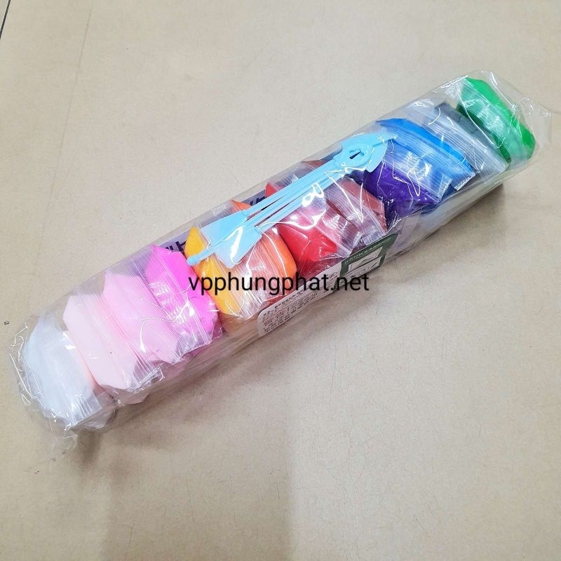 Combo 2 Bịch Đất Sét Khô 12 Màu