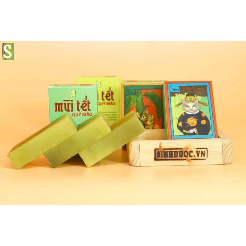 Xà bông mùi già/ mùi tết HTX Sinh Dược 100g