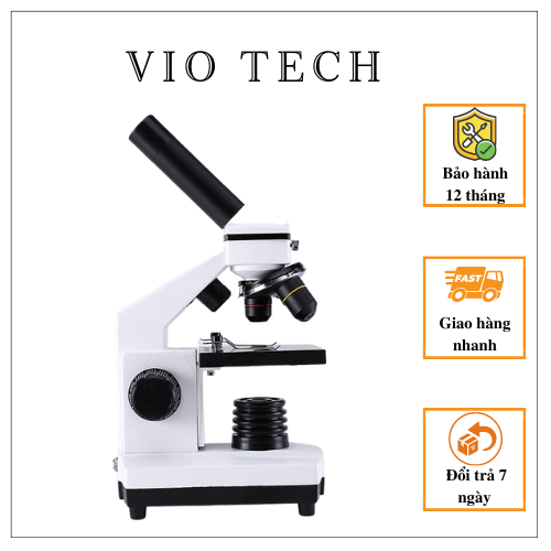 Kính hiển vi sinh học 1600X đem lại hình ảnh sắc nét, chân thực