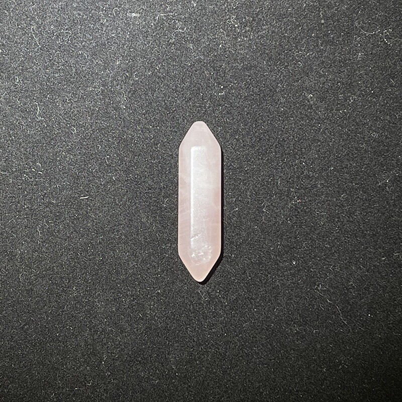 Đá thanh tẩy 2 đầu lục giác Reiki 3 cm, trang trí đẹp