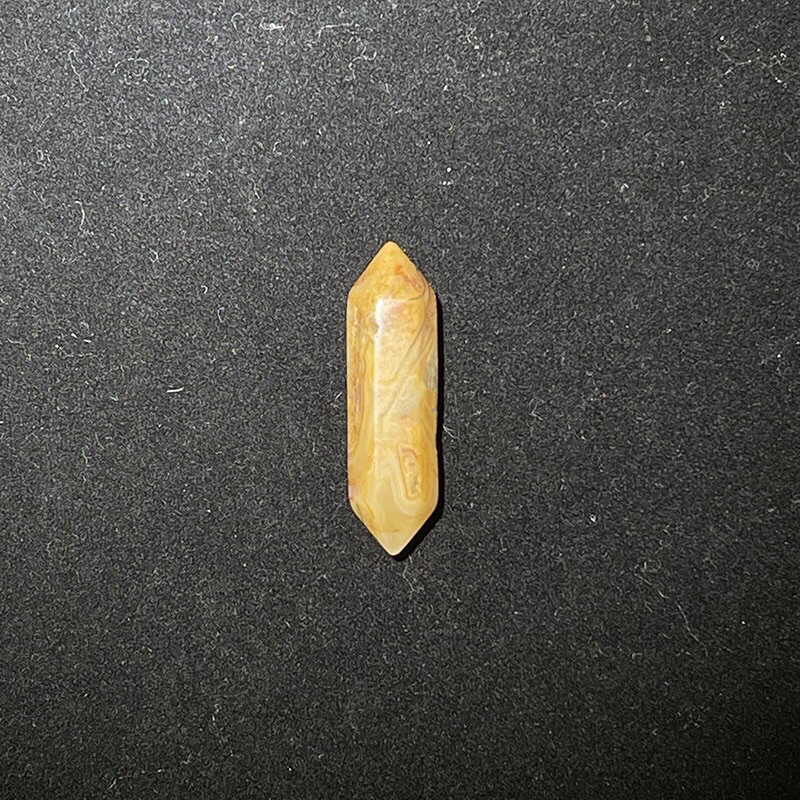 Đá thanh tẩy 2 đầu lục giác Reiki 3 cm, trang trí đẹp