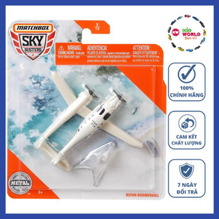 Máy bay mô hình Matchbox Sky Busters Series Rutan Boomerang FKV30.