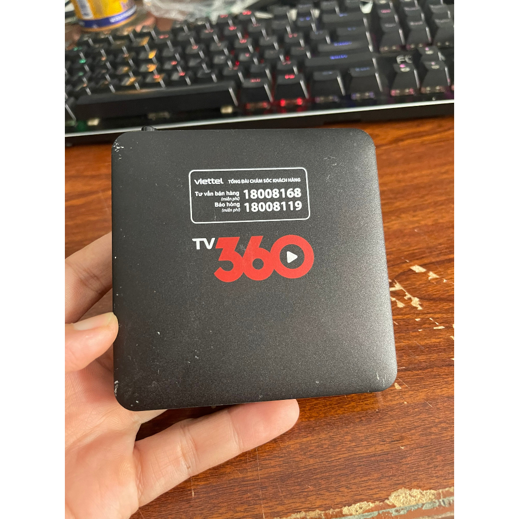 Androi box tv 360 viettell cũ còn sài tốt phụ kiện gồm có BOX VÀ NGUỒN ( không kèm remote)