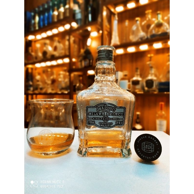 Vỏ chai r ngoại JACK DANIEL SINGLE BARREL
