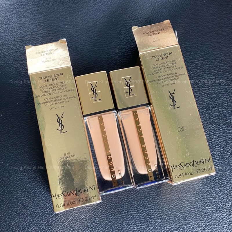 Kem nền YSL TOUCHE ÉCLAT bản Le Teint màu B10 và B20