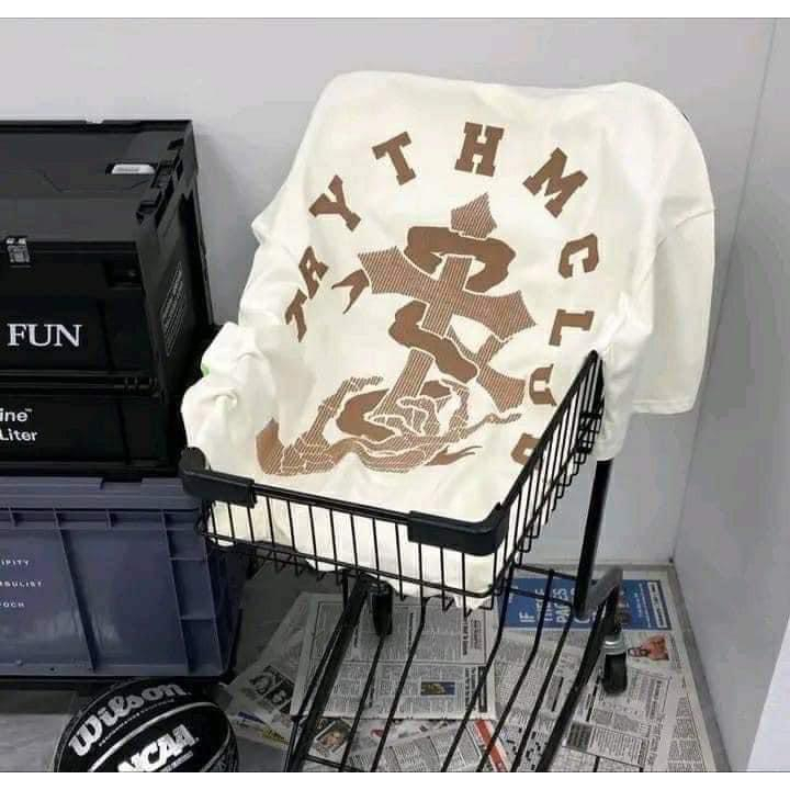 Áo phông thánh giá túi zip xịn form rộng nam nữ