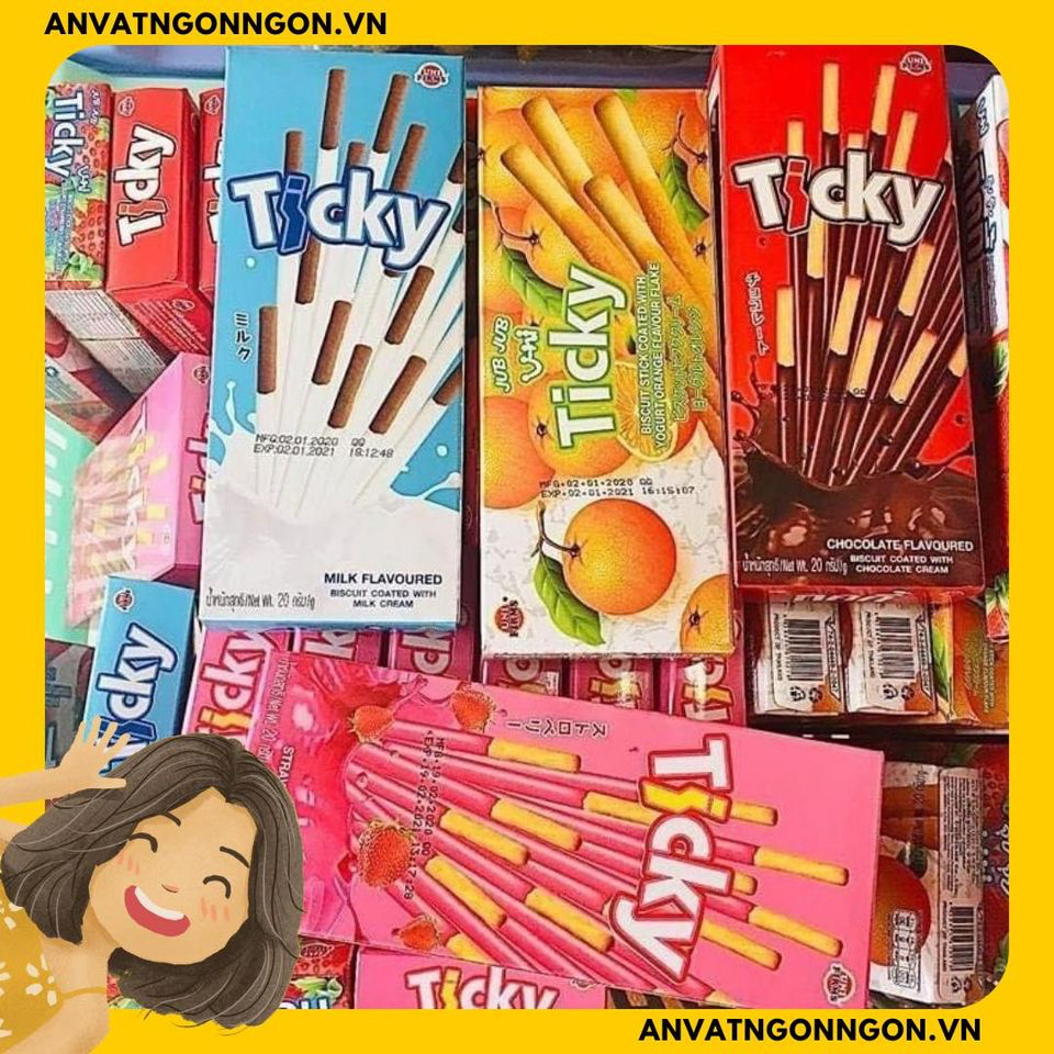 BÁNH QUE TICKY