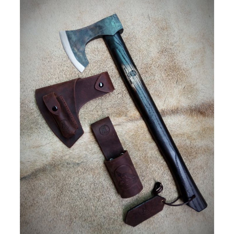 rìu phượt, cắm trại phong cách viking