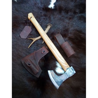 rìu phượt, cắm trại phong cách viking
