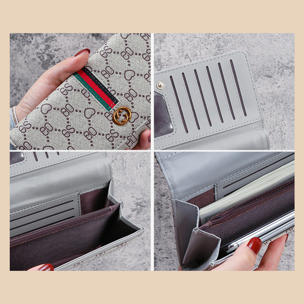 Ví nữ dài cầm tay thời trang hot trend nhiều ngăn cao cấp V5624