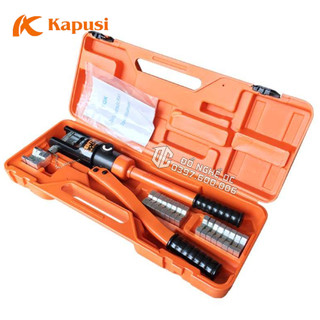Kìm ép cốt thủy lực máy ép đầu cos dây điện YQK 300 - K-0618 Kapusi Japan chất liệu cao cấp tay cầm được bọc cao su