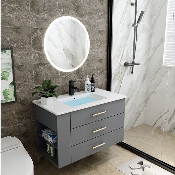 Tủ chậu lavabo,tủ gương nhựa đặc ruột PVC cứng,không vênh,không nở bảo hành 5 năm