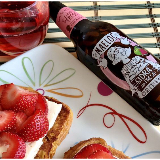 Bia Maeloc Mora Vị Táo Dâu 4% - Chai 330ml