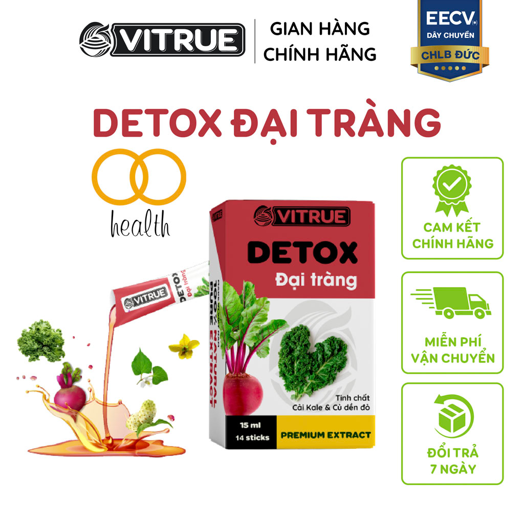 Bộ sản phẩm Detox Vitrue  Ong Ong health
