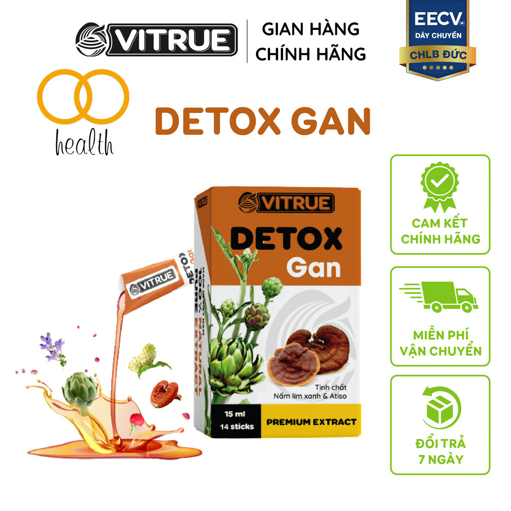 Bộ sản phẩm Detox Vitrue  Ong Ong health