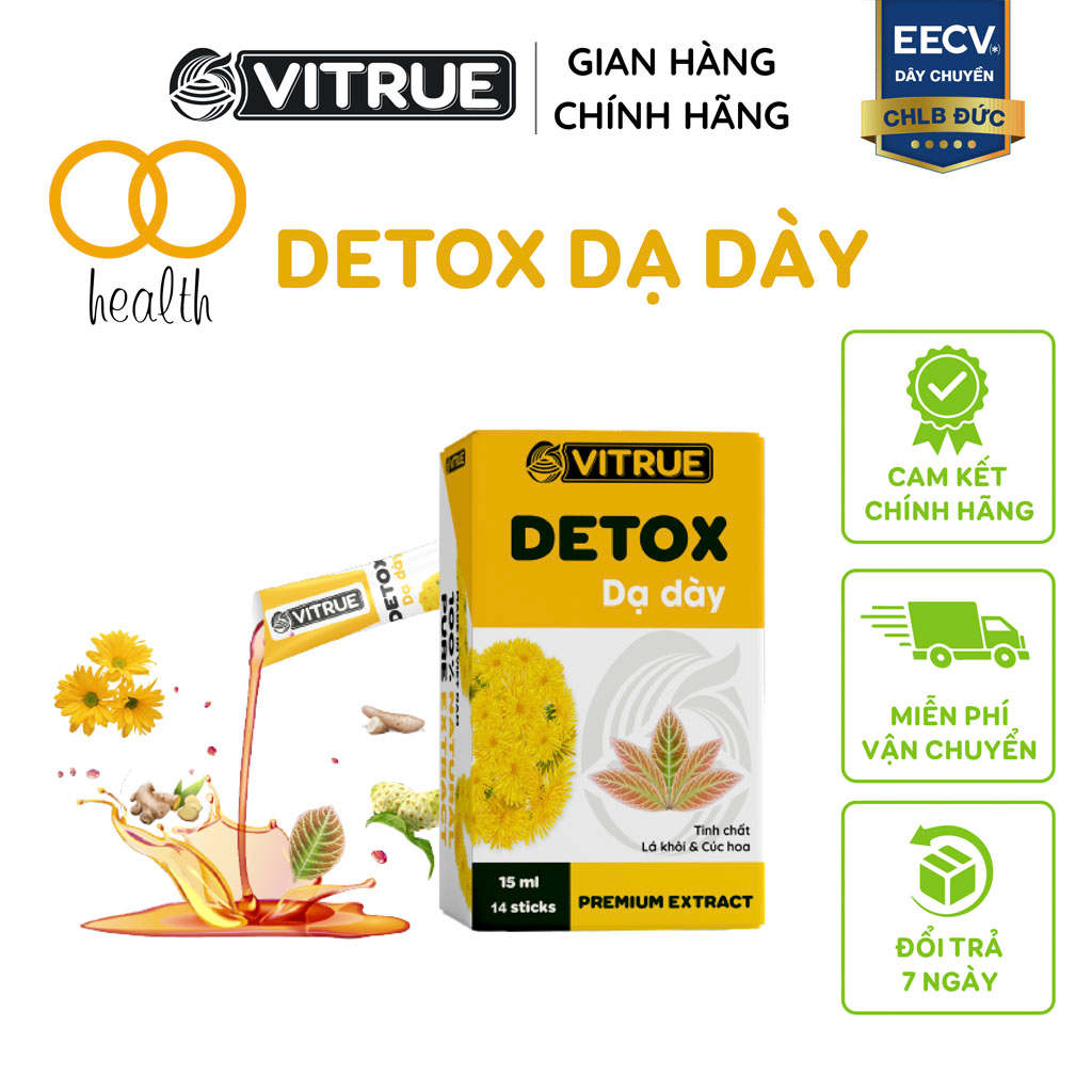 Bộ sản phẩm Detox Vitrue  Ong Ong health