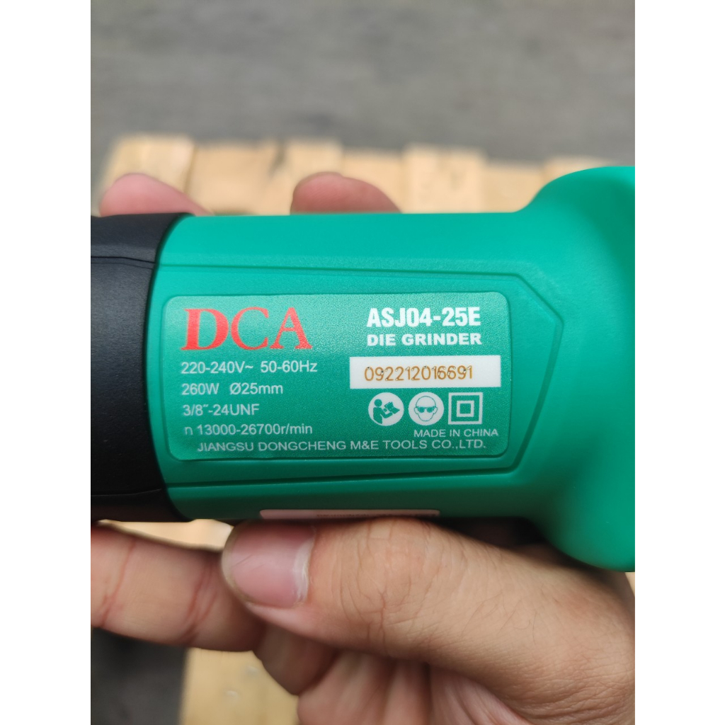 ASJ04-25E Máy mài khuôn đầu kẹp 6mm DCA 260w