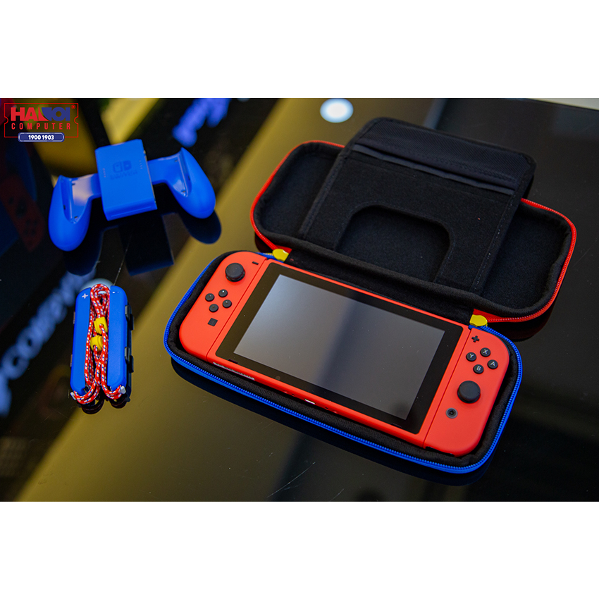 Máy chơi game Nintendo Switch Mario Red and Blue Edition Phiên bản V2 với thời lượng pin cao hơn trước