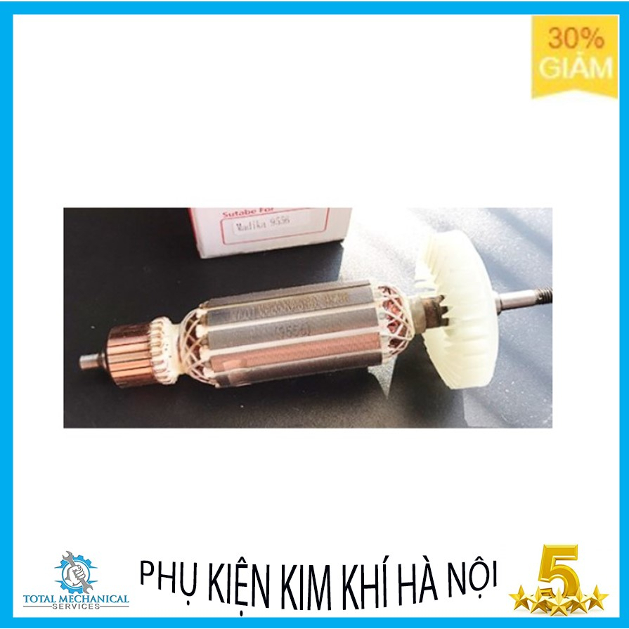 Rô To Máy Mài Makita 9556 – Thay Thế Cho 9556, FEG 911A, Classic 9556… Đúng Kích Thước, Lõi Đồng, Bá