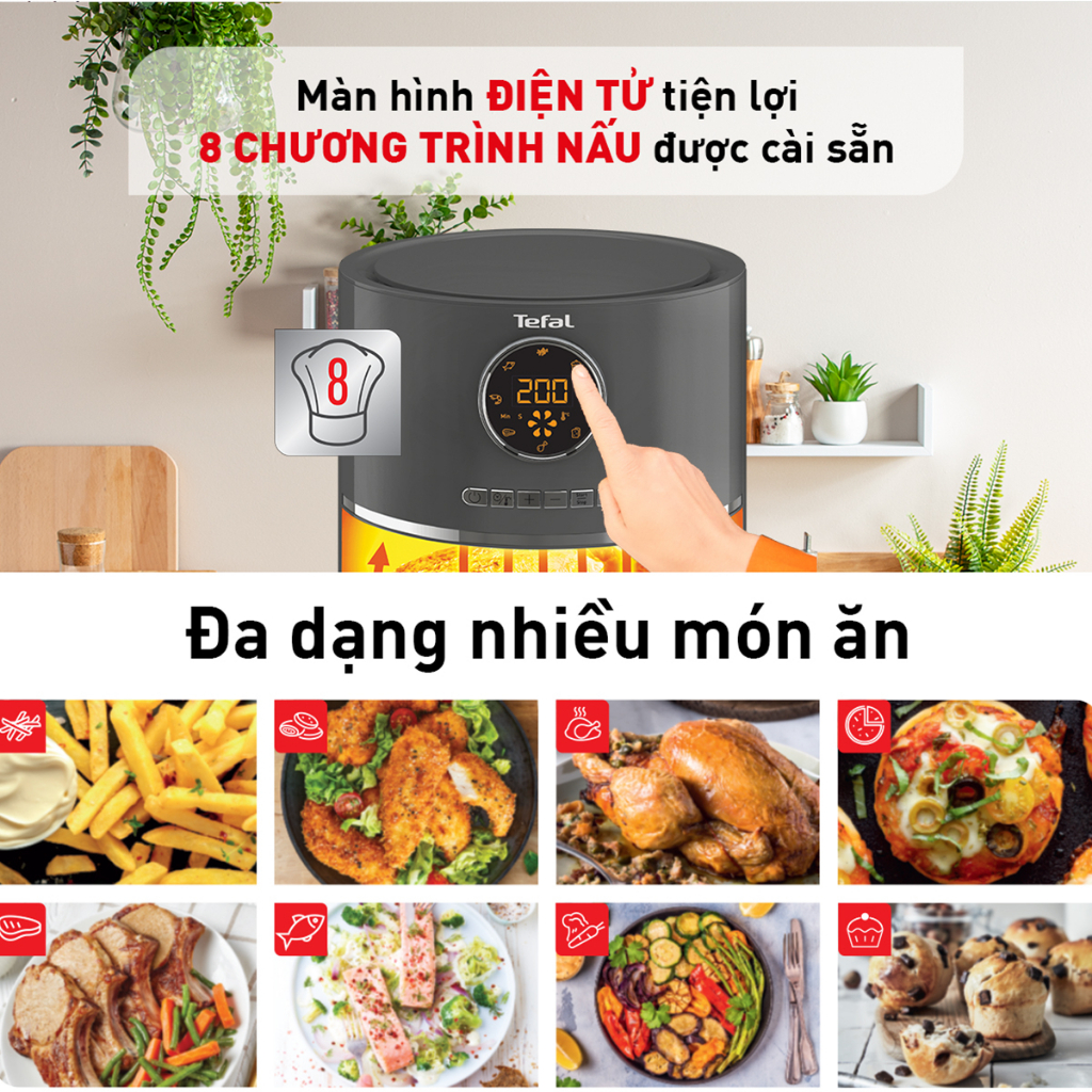 Nồi chiên không dầu Tefal EY111B15