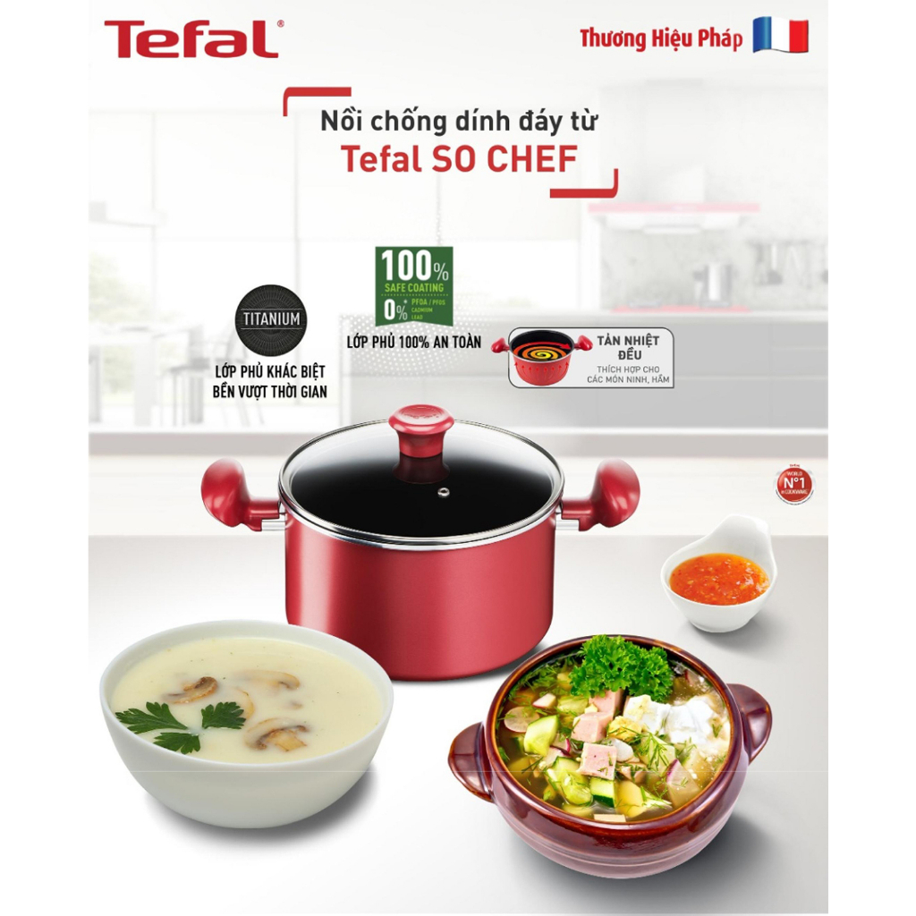 Nồi Tefal So Chef 22cm