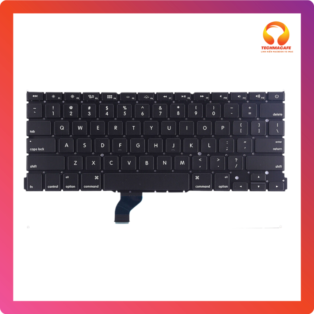 Bàn Phím Zin A1502 Layout US Thay Thế Cho Macbook Pro A1502