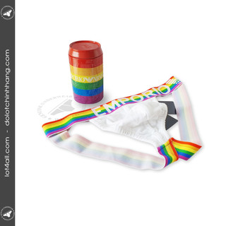 Quần lót nam Emporio Armani Rainbow Jockstrap White
