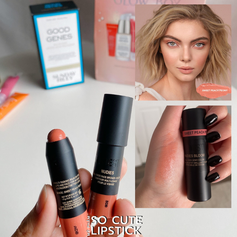 Thanh má hồng NUDESTIX Nudies Matte Blush &amp; Bronze