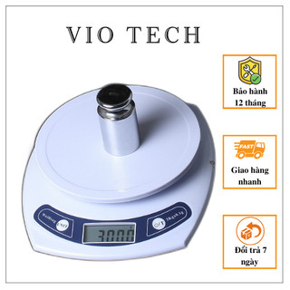 Cân điện tử nhà bếp để bàn tải trọng 3kg và 7kg độ chính xác cao, tích hợp chức năng trừ bì B06