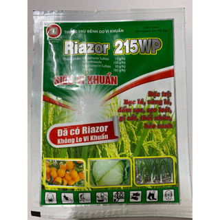 Thuốc trừ bệnh đặc trị vàng lá, bạc lá do vi khuẩn riazor 215wp siêu vi khuẩn