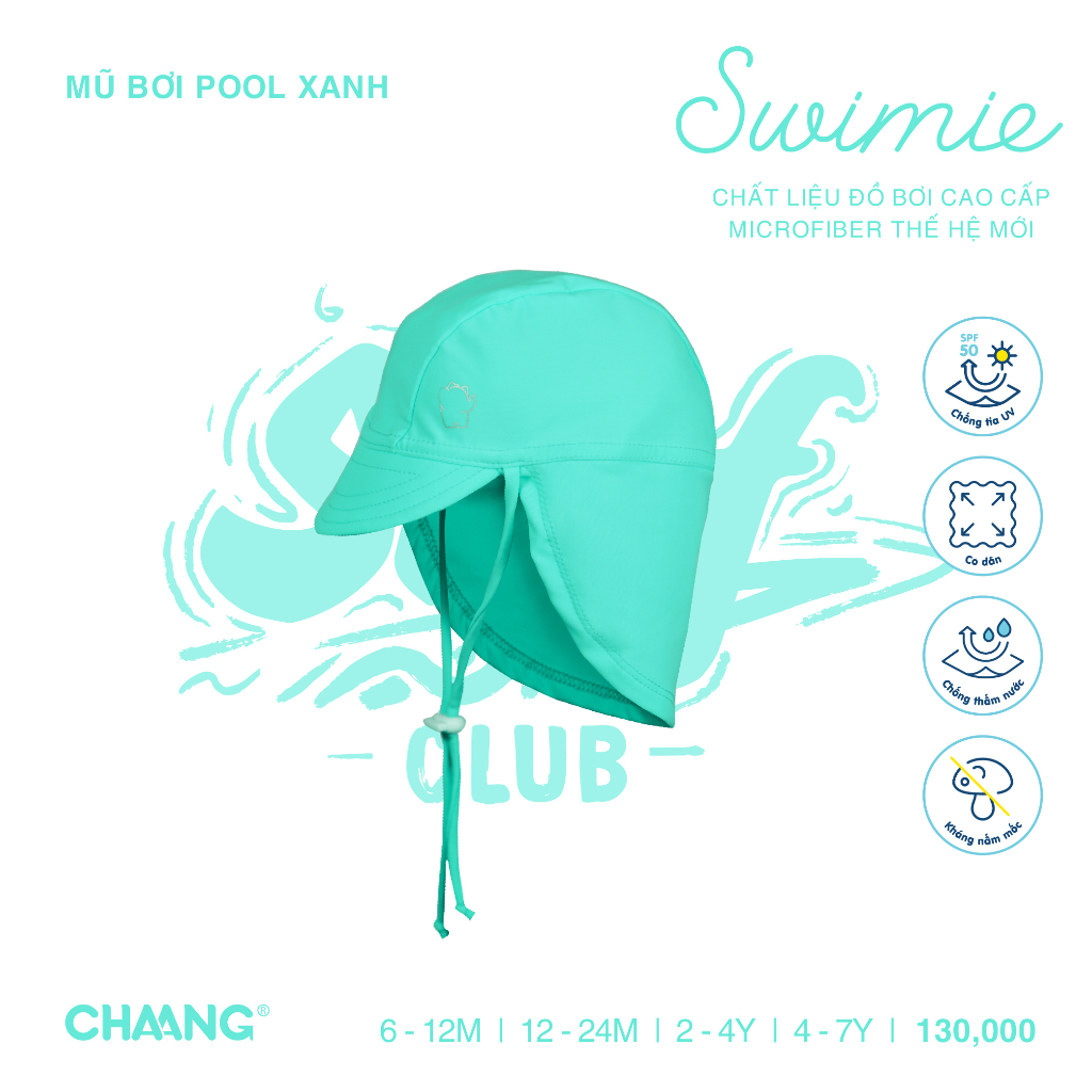 [CHAANG] Mũ bơi cho bé Pool