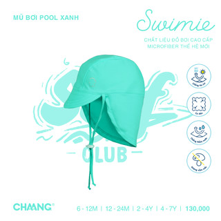 [CHAANG 0-7Y] Mũ bơi cho bé gái và bé trai Pool Chaang