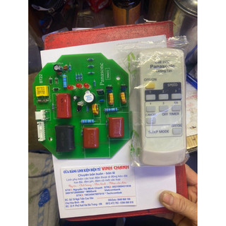 Mạch và khiển quạt trần panasonic 4 cánh