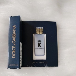 vial mẫu thử nước hoa dolce & gabbana k edt