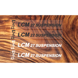 Tem phuộc lcm 27 suspension trắng đen chống thấm nước