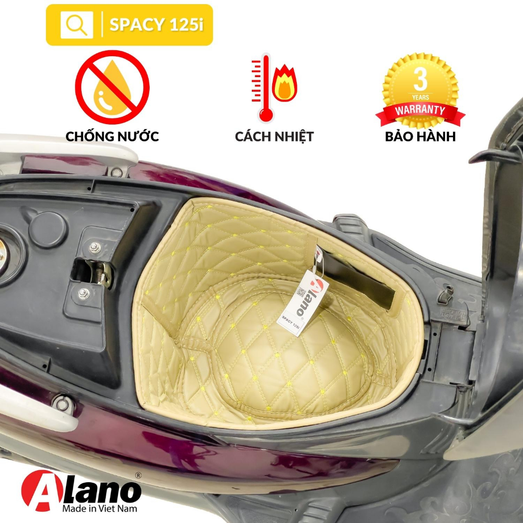 Lót Cốp Xe Máy Cách Nhiệt Chống Va Đập ALANO Dành Cho Mẫu Xe Honda SPACY 125