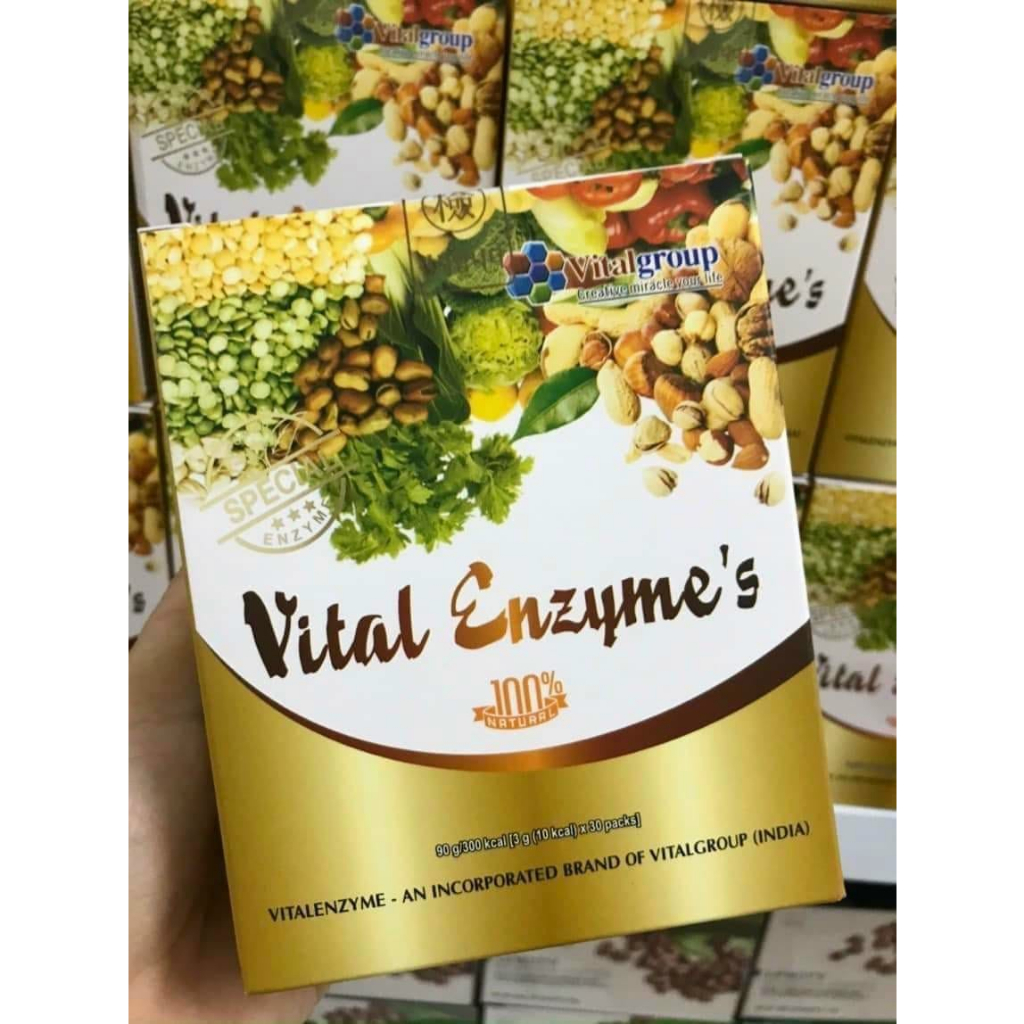 Vital Enzyme's Chính hãng - Hỗ trợ chuyển hoá dinh dưỡng tăng sức đề kháng