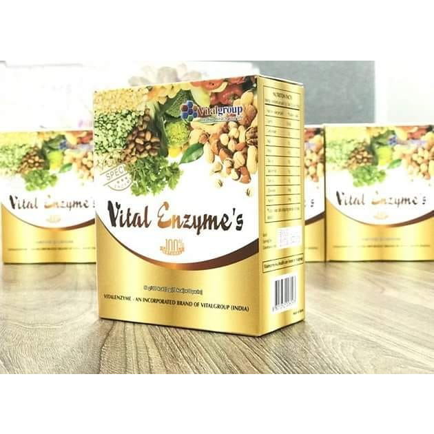 Vital Enzyme's Chính hãng - Hỗ trợ chuyển hoá dinh dưỡng tăng sức đề kháng