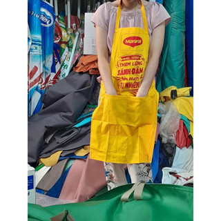tạp dề vải