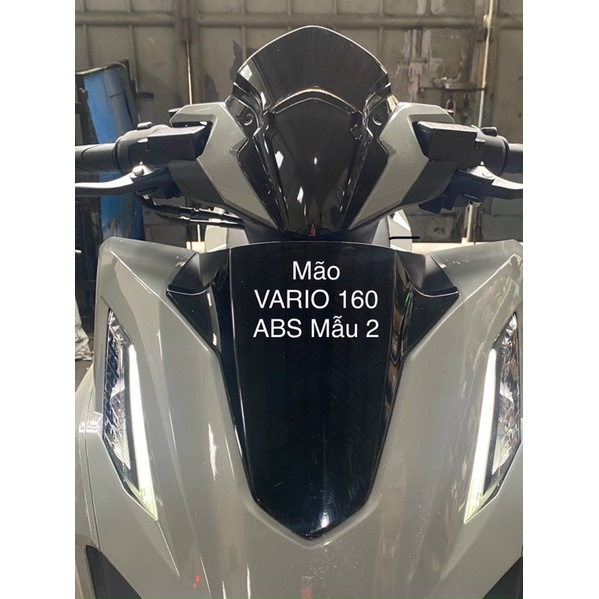 Mão Chắn Gió VARIO 160 2022-2023 Đời Mới Đen Khói