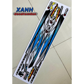 DDXM - v20BN - BỘ TEM CHẾ DÁN TRANG TRÍ XE MIO MAXIMO AUTOMATIC
