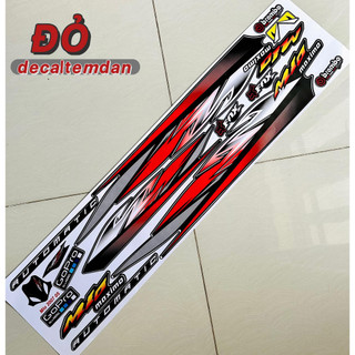 DDXM - v20BN - BỘ TEM CHẾ DÁN TRANG TRÍ XE MIO MAXIMO AUTOMATIC