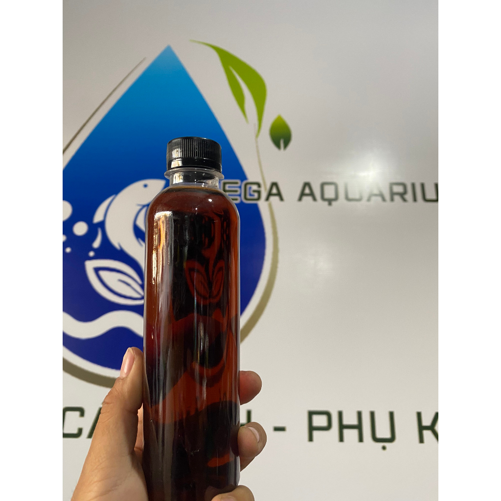 Nước Lá Bàng dưỡng cá khỏe giảm Stress cá Chai 330ml