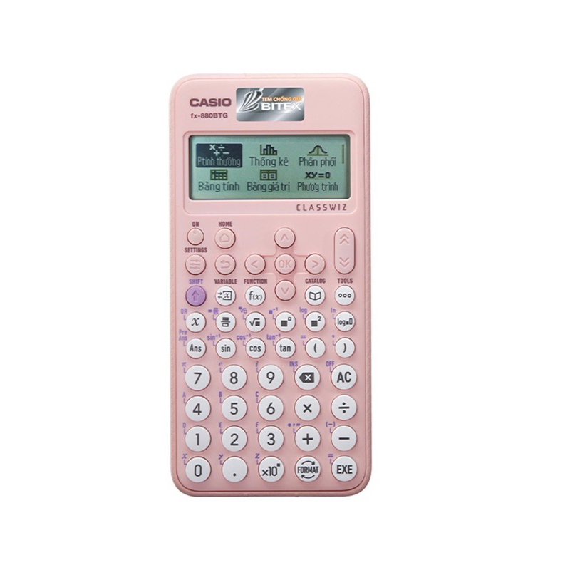 Máy tính CASIO 880 BTG - bảo hành 7 năm