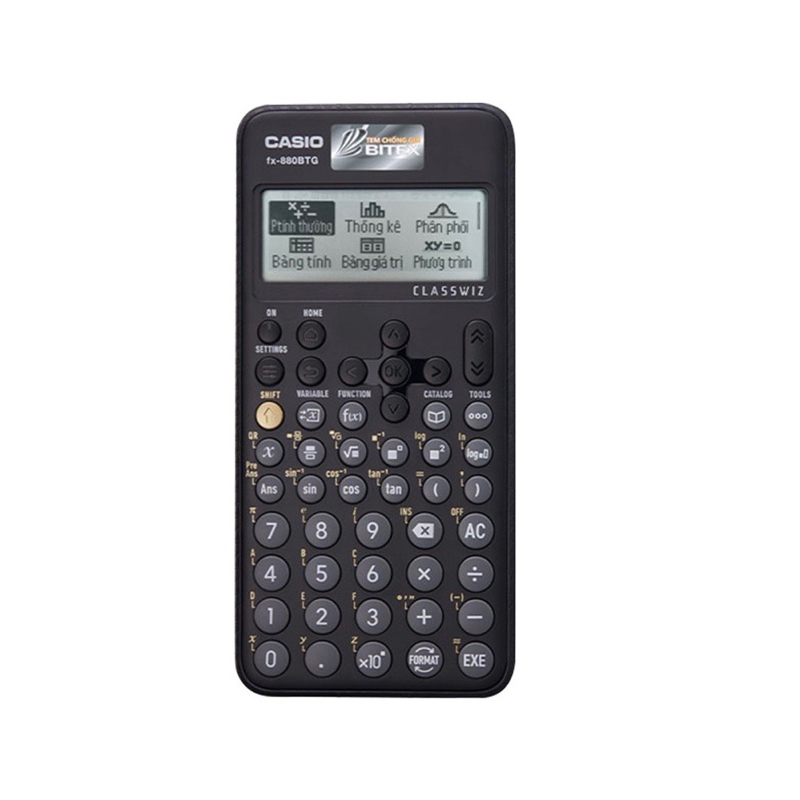 Máy tính CASIO 880 BTG - bảo hành 7 năm
