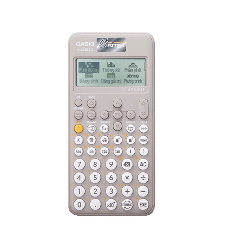 Máy tính CASIO 880 BTG - bảo hành 7 năm