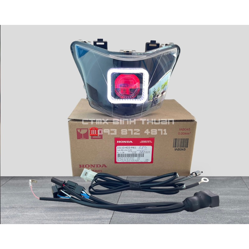Full Bi Led MA Racing 1.5 độ sẵn choá Wave RSX 110