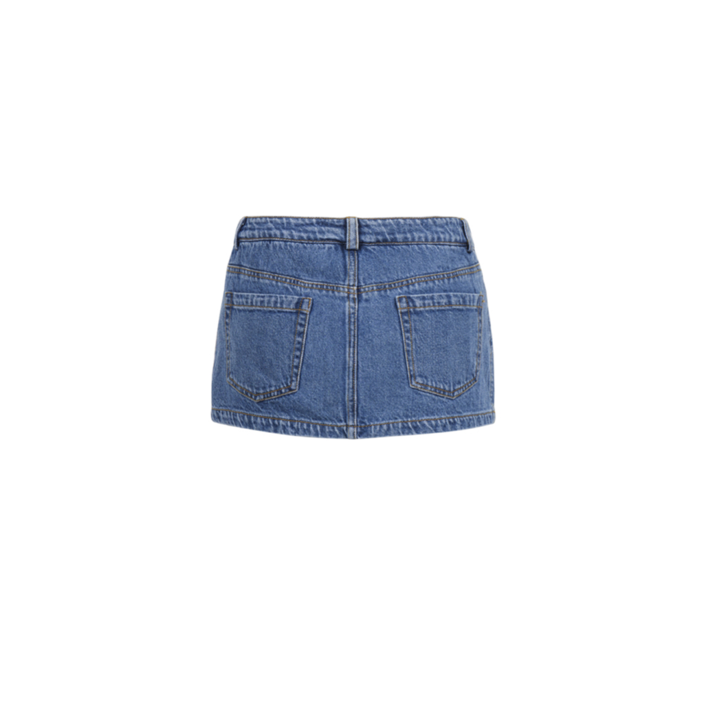 TATICHU - RIN Micro Mini Skirts Denim  - Chân Váy ngắn Jean Lưng thấp