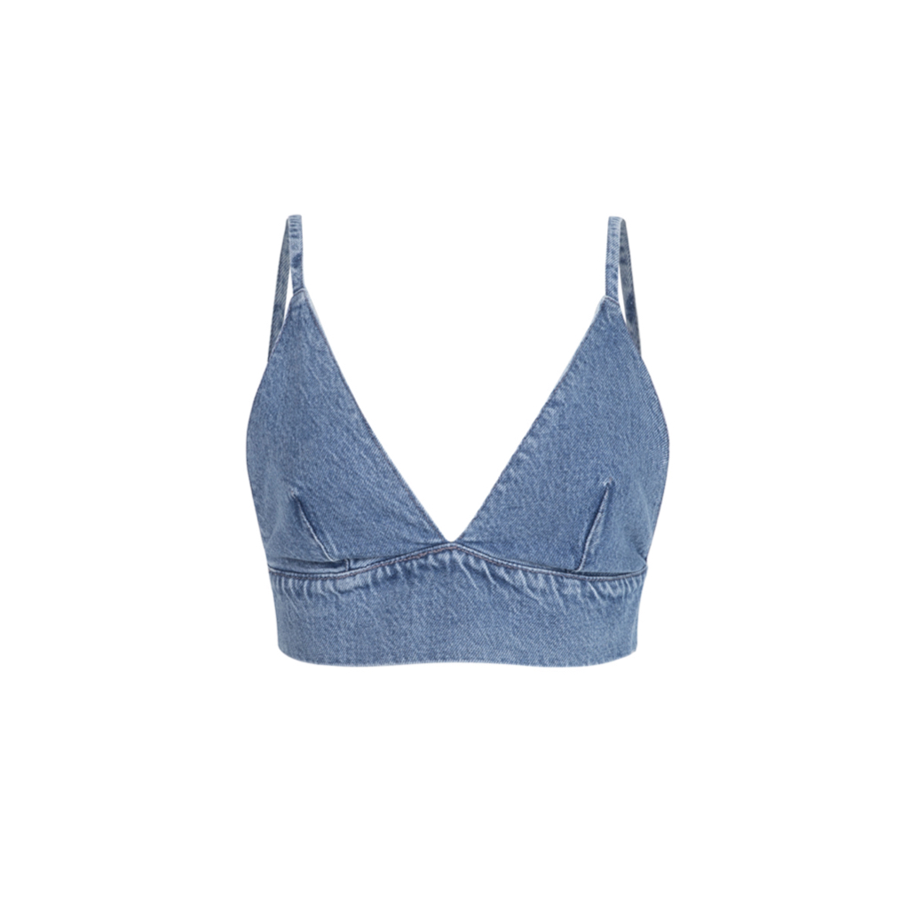 TATICHU - RIN Bralette Denim - Áo bra Denim