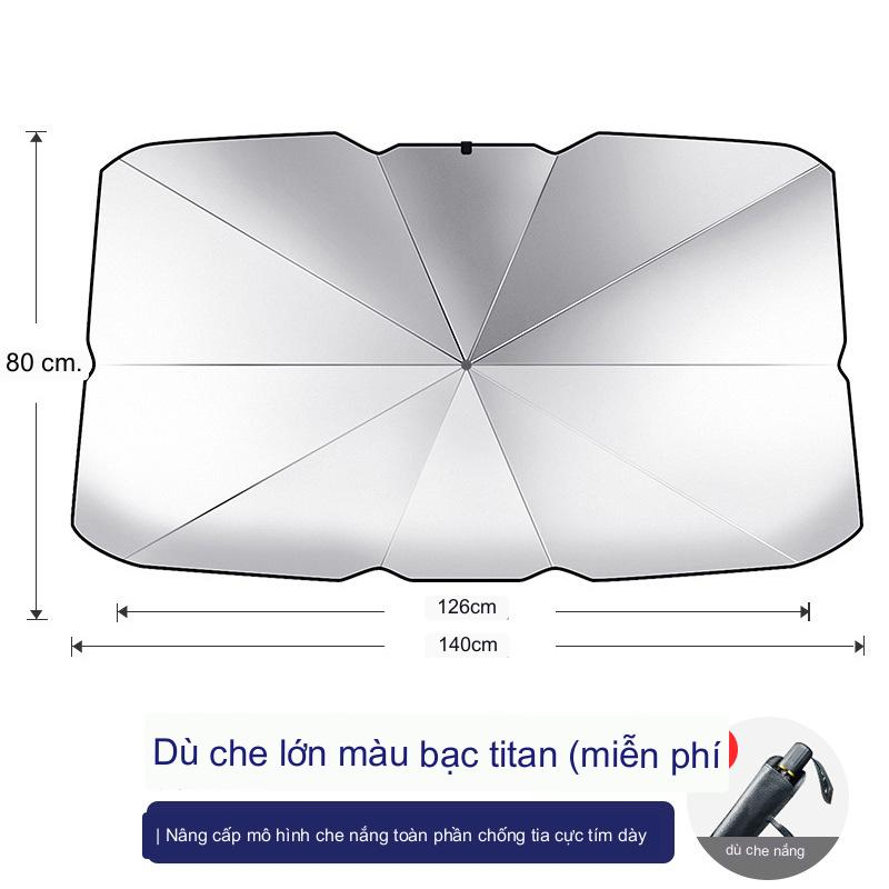 Dù Chắn Nắng Ô Chắn Nắng Kính Trước Ô Tô Phủ Bạc Chống Hỏng Nội Thất Chống Tia UV Bên Trong Ô Tô Xe Hơi | BigBuy360 - bigbuy360.vn